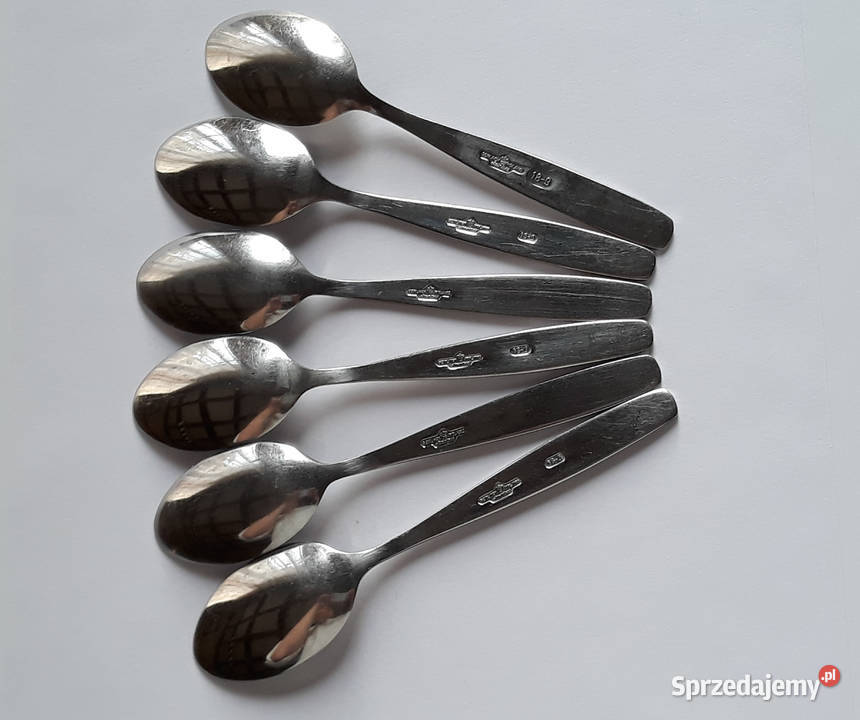 Łyżeczki do herbaty 2 PASECZKI PASKI Gerlach PRL Sztućce Dom i Ogród Dąbrowa Górnicza
