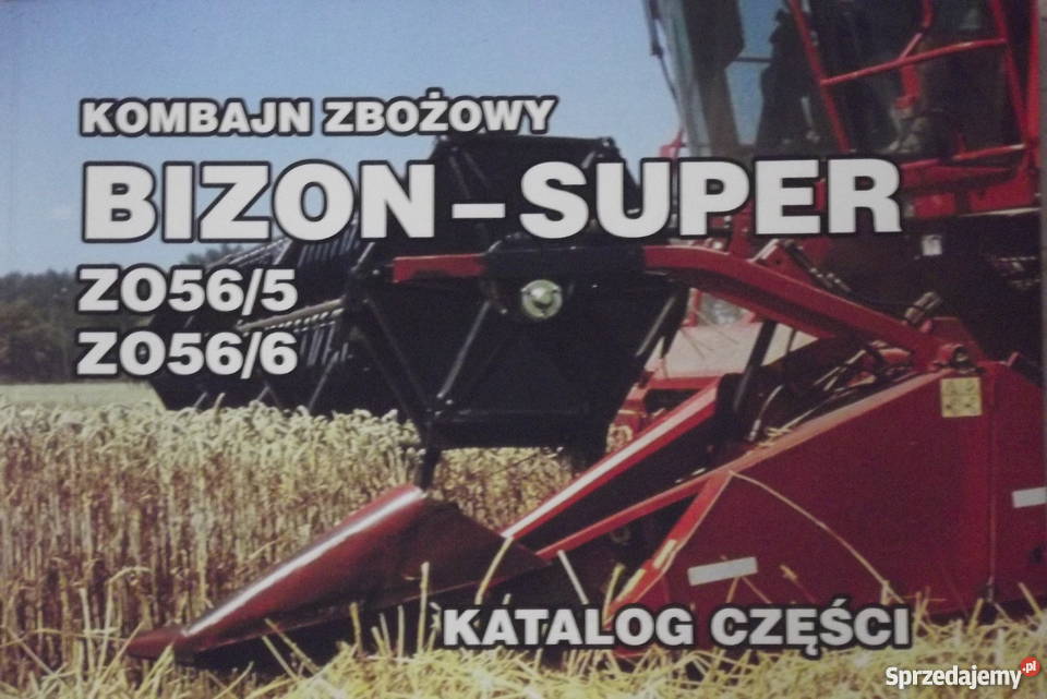 Katalog części zamiennych do kombajnu zbożowego Parczew sprzedam