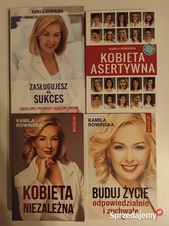 Pakiet Rowińska Kobieta asertywna niezależna Kraków sprzedam
