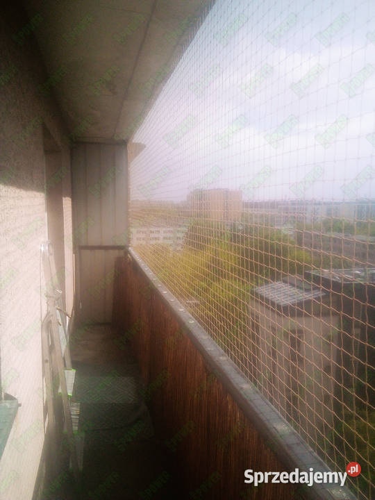 Siatka na balkon montaż Warszawa