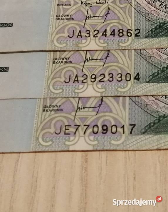Banknot2x100zl z1994r UNIKATRADARZŁOTY BŁĘDY Bytom