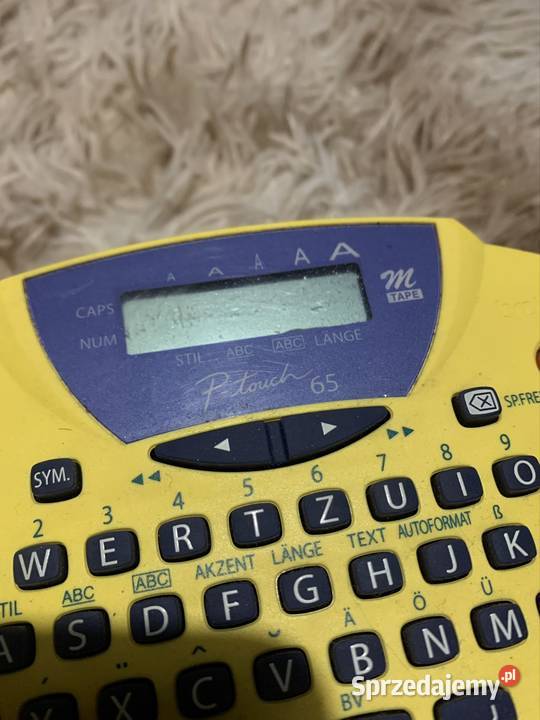 Drukarka etykie Brother PTouch 65 Sosnowiec sprzedam