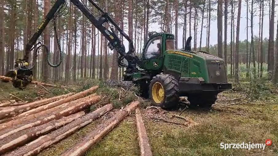 Harvester John Deere 1270G H414 2016r dzwig 114m Trzebielino