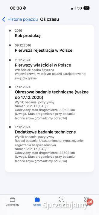 VW golf Sportsvan 14 tsi automat przebieg 95 automatyczna Małogoszcz