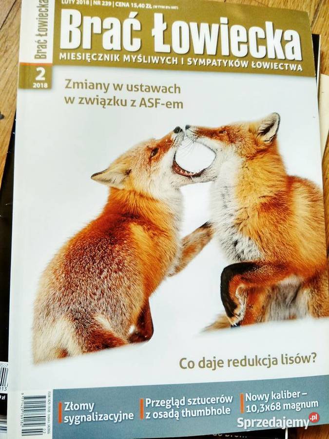 Zmiany w ustawach łowieckich unikatowe sprzedam