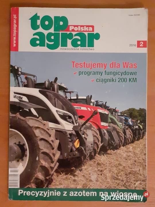 Top Agrar Polska 22016 Czasopisma Ligota