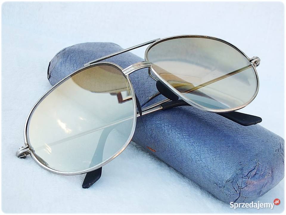 Stare Okulary przeciwsłoneczne Aviator Vintage w Żary