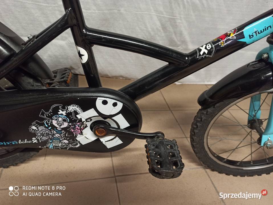 Rowerek Dzieciecy Firmowy Btwin PIRAT 16 kółka Wieliczka