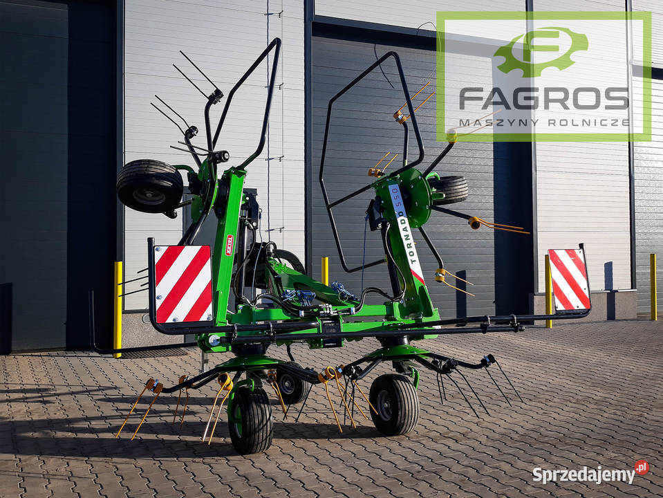 Nowy Przetrząsacz 4wirnikowy pająk karuzela RATY Choszczno