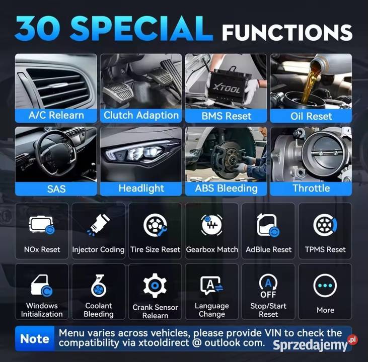 XTOOL D6S Skaner Samochodowy Diagnostyka dolnośląskie