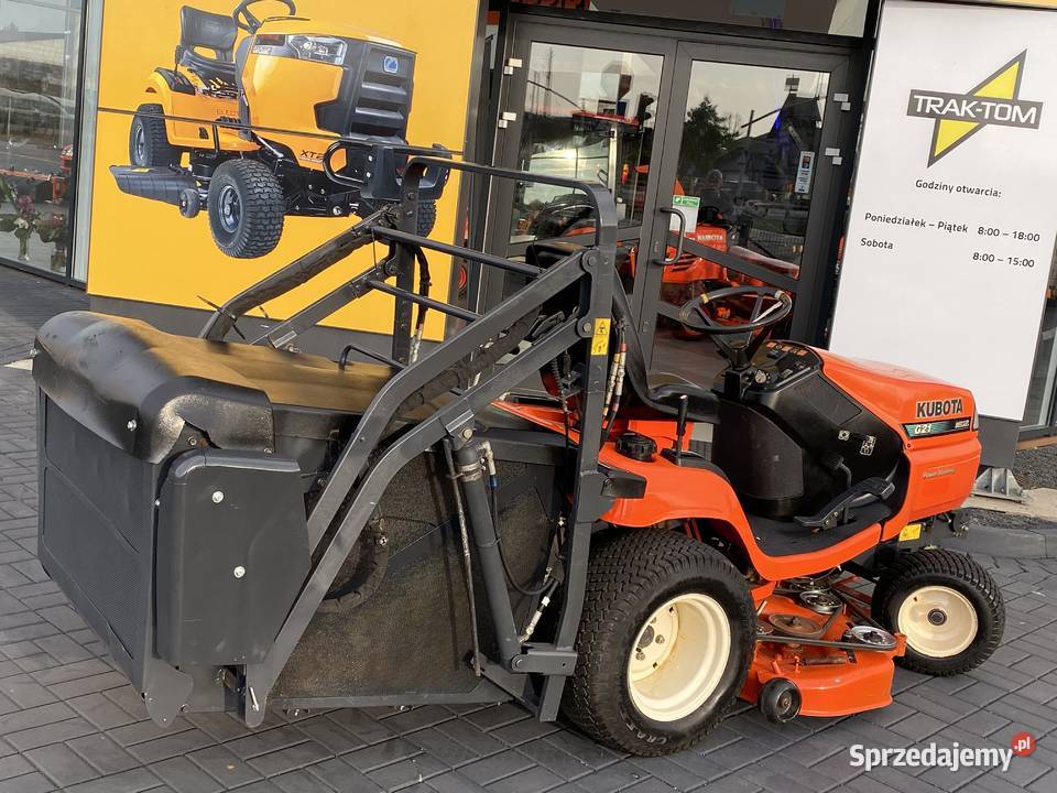 Kubota G21HD górny wysyp kosza WOM 21 127 diesel Narzędzia ogrodnicze Kolonia Poczesna