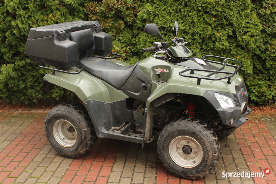 Quad KYMCO 300 Homologacja wał kardana kufer Rok produkcji 2012 Goleniów