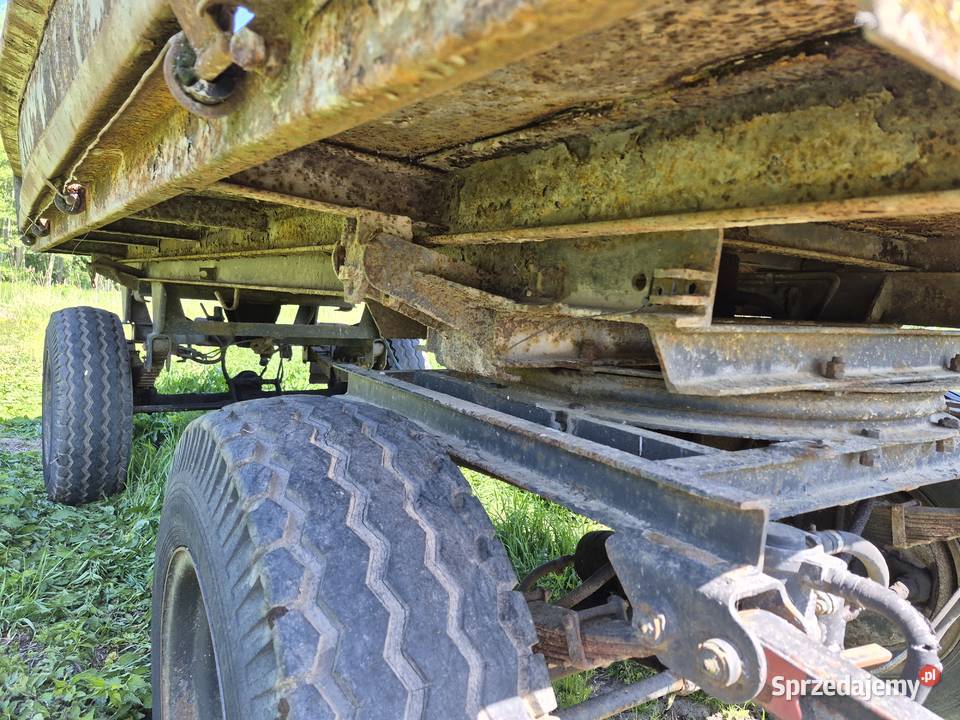 Przyczepa hl6 hl6011 hw6011 6t nieuszkodzony Przyczepy rolnicze Choceń