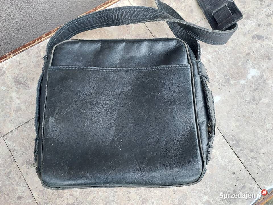 Stara torba saszetka na kamerę aparat PRL Tczew