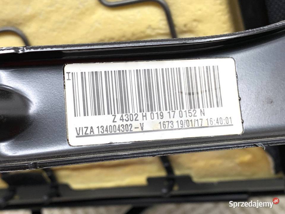 FOTEL TYŁ TRZECI RZĄD CITROEN C4 PICASSO II