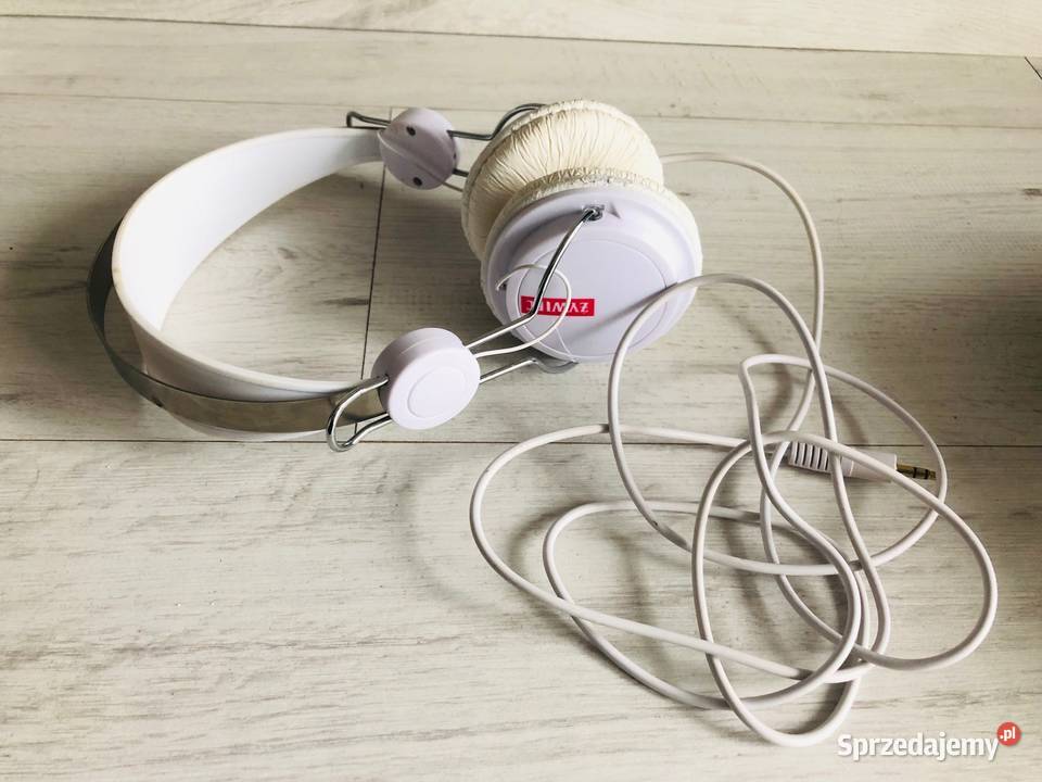 Słuchawki białe męskie granie żywiec Łódź