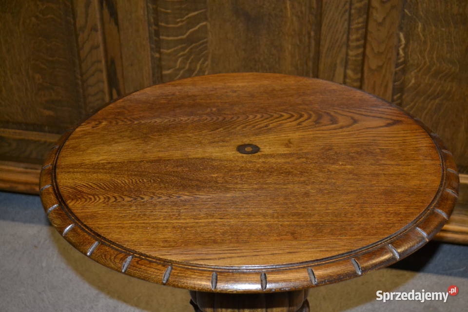 stolik kwietnik rzeźbiony 2 Meble śląskie Będzin sprzedam