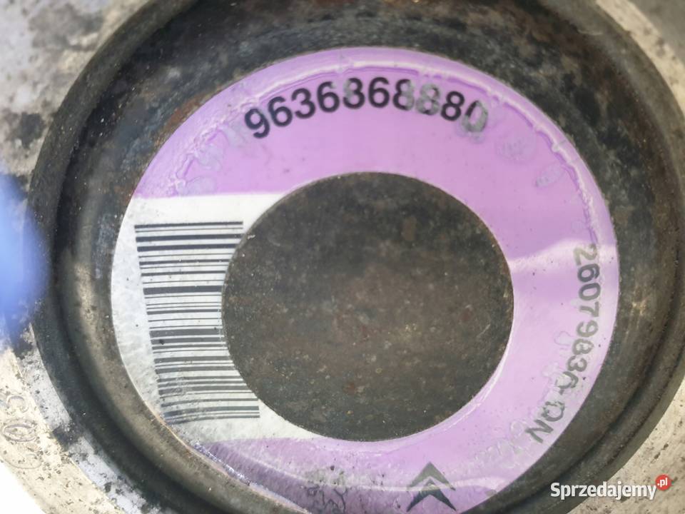 Citroen C3 16 16V POMPA WSPOMAGANIA 9636868880 Rudka