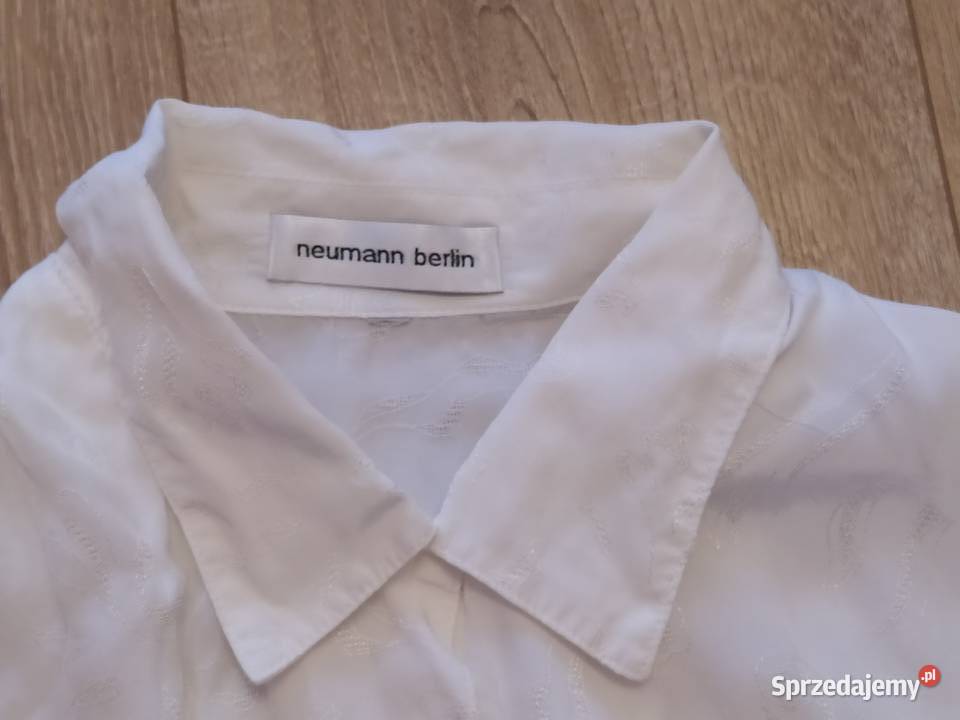 Koszula damska NEUMANN BERLIN biała krótki podlaskie