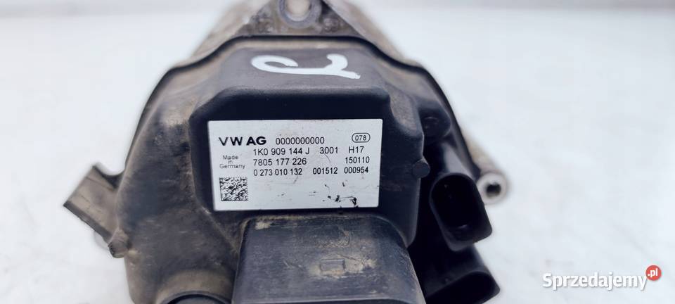 SILNIK WSPOMAGANIA PRZEKŁADNI AUDI VW 1K0909144J Przekładnie kierownicze Przystajń