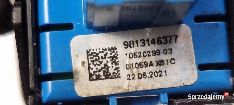 PRZYCISK CITROEN BERLINGO III 9813146377 Pozostałe