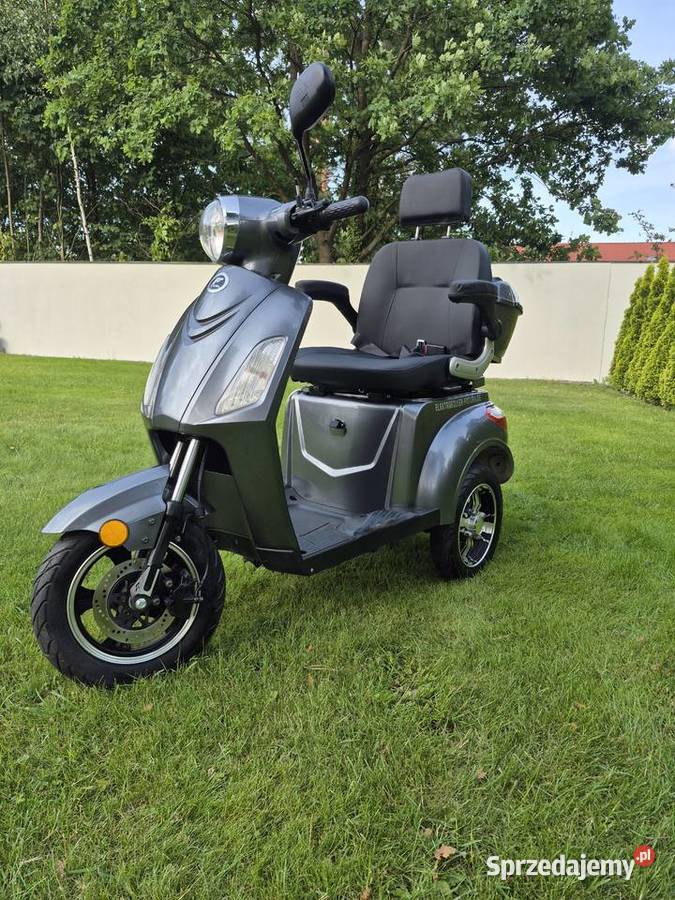 Skuter elektryczny inwalidzki 3kołowy nowy 57 56km Słubice