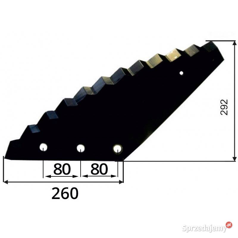 Nóż do paszowozu 5558 mm STRAUTMANN śr otworu 18 Sieradz
