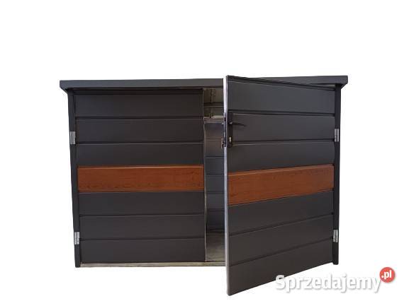 Wiata rowerowa schowek na narzędzia producent Warszawa