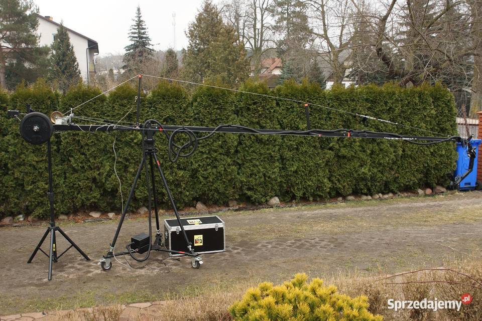 Kran kamerowy filmowy UCF7500 65 metra głowica lubelskie sprzedam