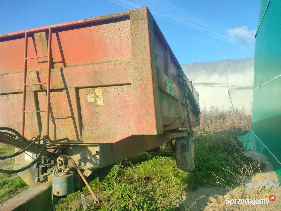 Przyczepa 10 ton ładowność nieuszkodzony łódzkie Radomsko