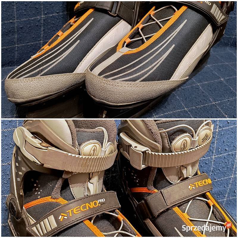 Łyżwy hokejowe TecnoPro rozmiar 45 wkładki 295 Piotrków Trybunalski sprzedam
