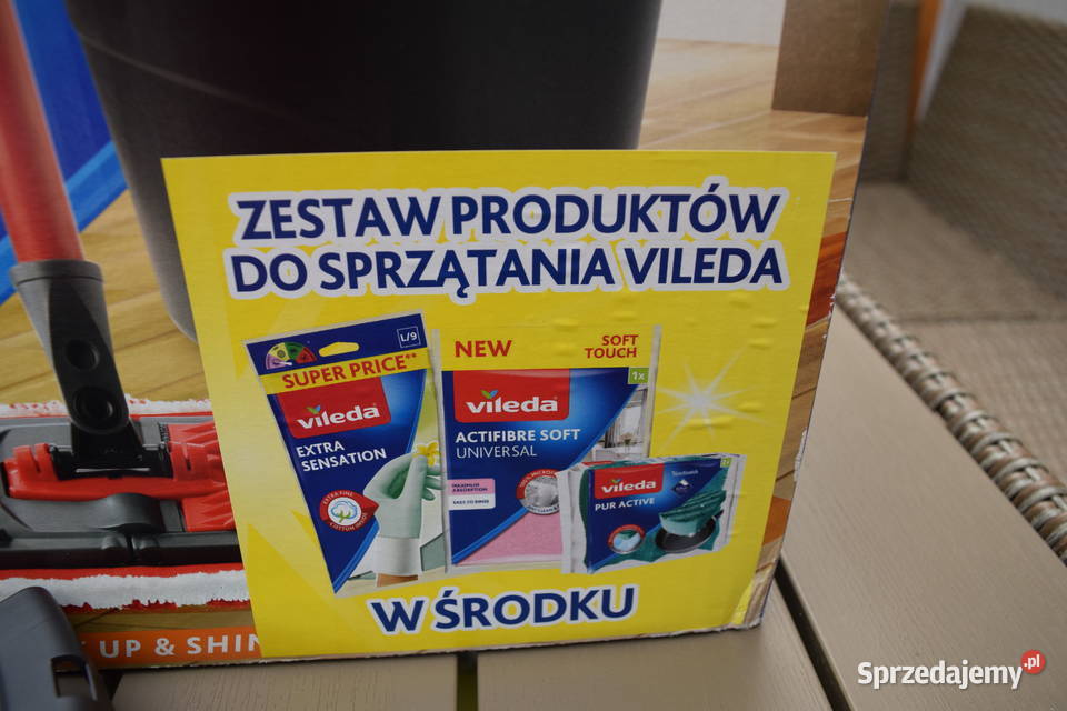Zestaw Produktów do Sprzątania VILEDA Nowy sprzedam