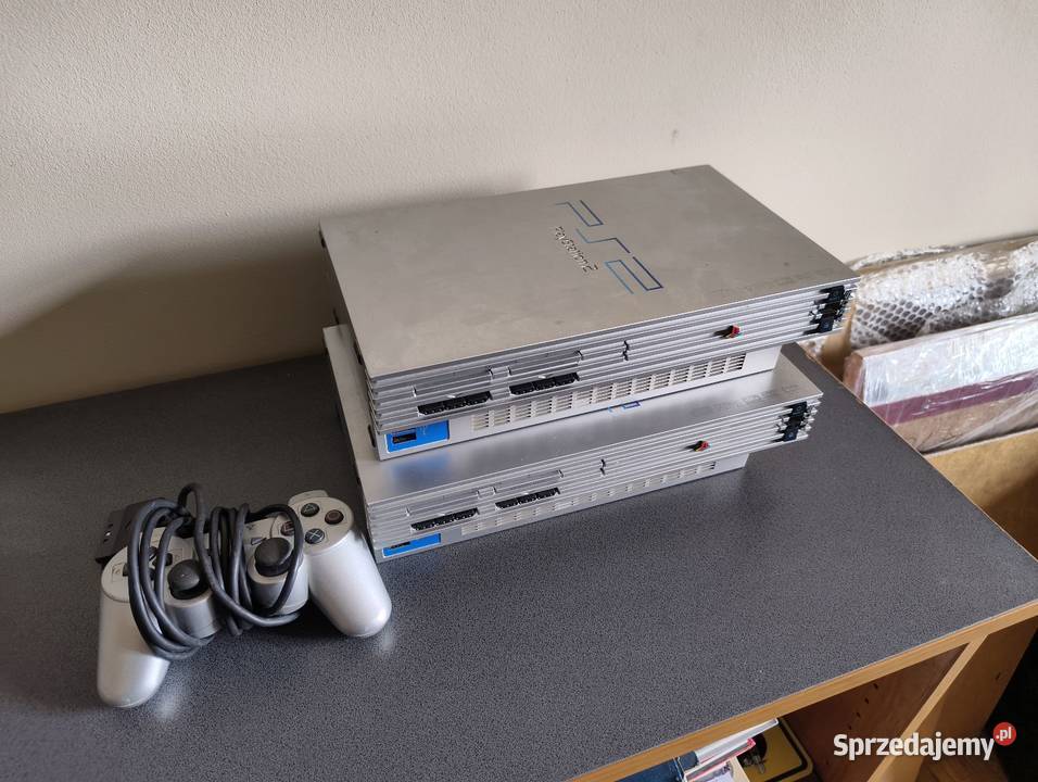 Konsola PlayStation 2 2 Play station silver fat Konsole i automaty mazowieckie Warszawa