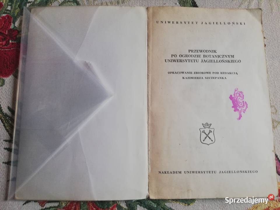 Przewodnik ogrodzie botanicznym UJ Kazimierz Kraków