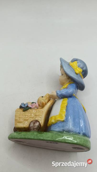 Figurka porcelana dziewczynka w kapeluszu Zamość sprzedam