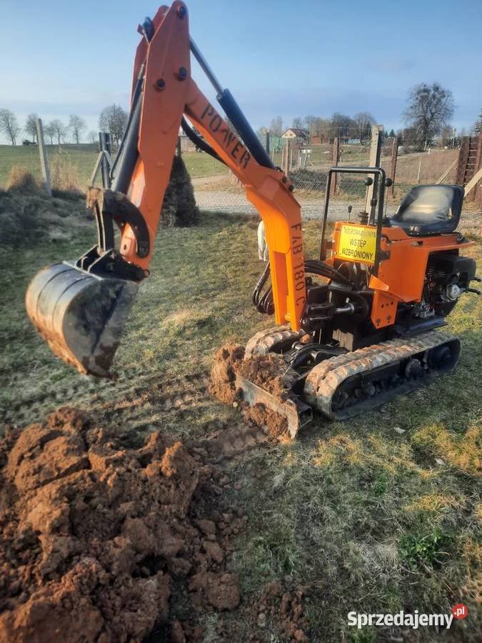 Minikoparka Power Fab 180C nie Giżycko