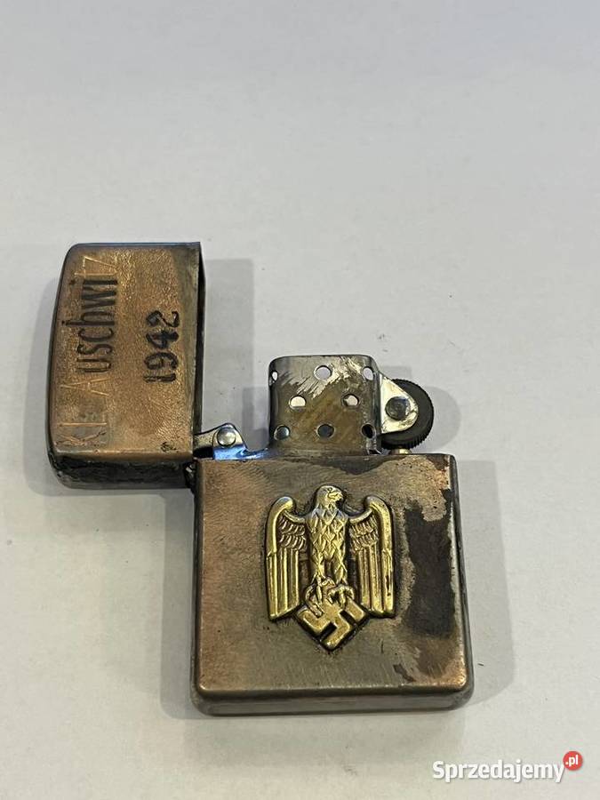 Niemiecka zapalniczka benzynowa III Rzesza 1942 Militaria