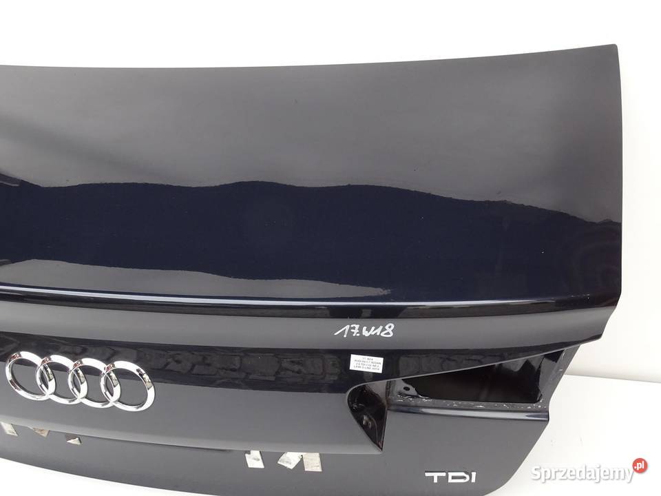 KLAPA TYŁ TYLNA BAGAŻNIKA LX5R AUDI A6 C7 4G