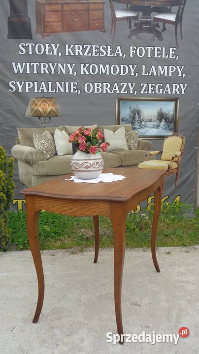 stolik ludwikowski z giętymi nogami Mielnica Duża sprzedam