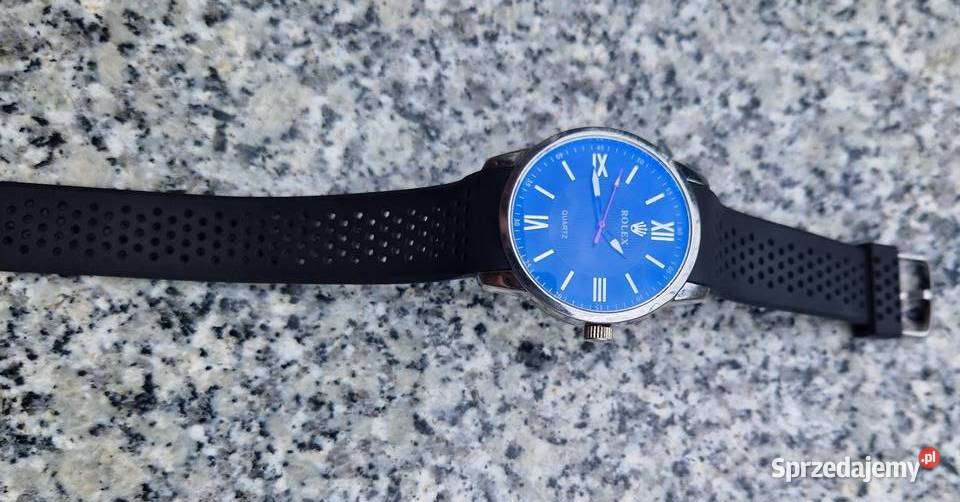 Zegarek ładny elegancki Rolex szafirowe szkiełko Męskie Wrocław