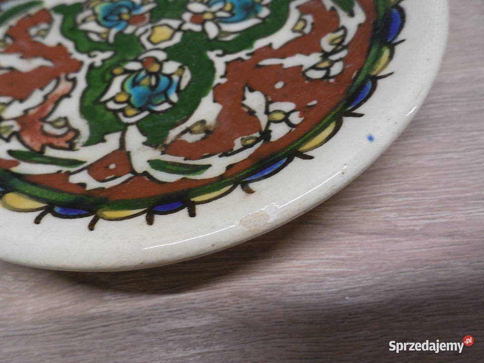 Ceramiczny talerz Włochy Raszków