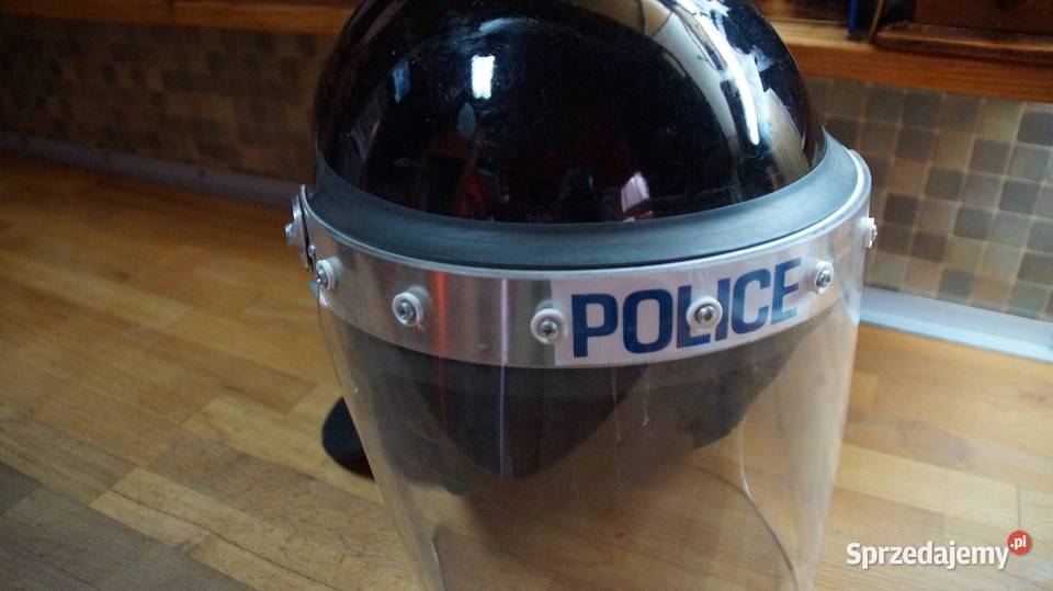 Oryg hełm BRYTYJSKI RIOT CONTROL z osłoną K50 mazowieckie Warszawa