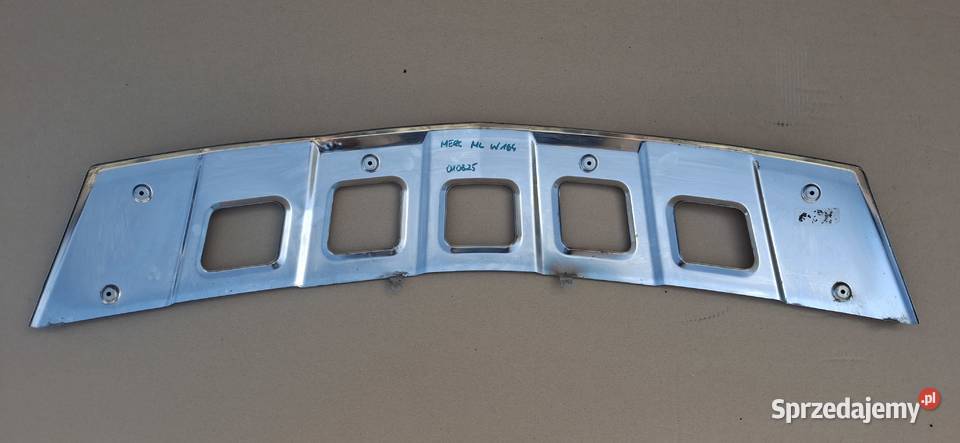 MERCEDES GL W164 X164 DOKŁADKA NAKŁADKA ZDERZAKA osobowe Bieleń