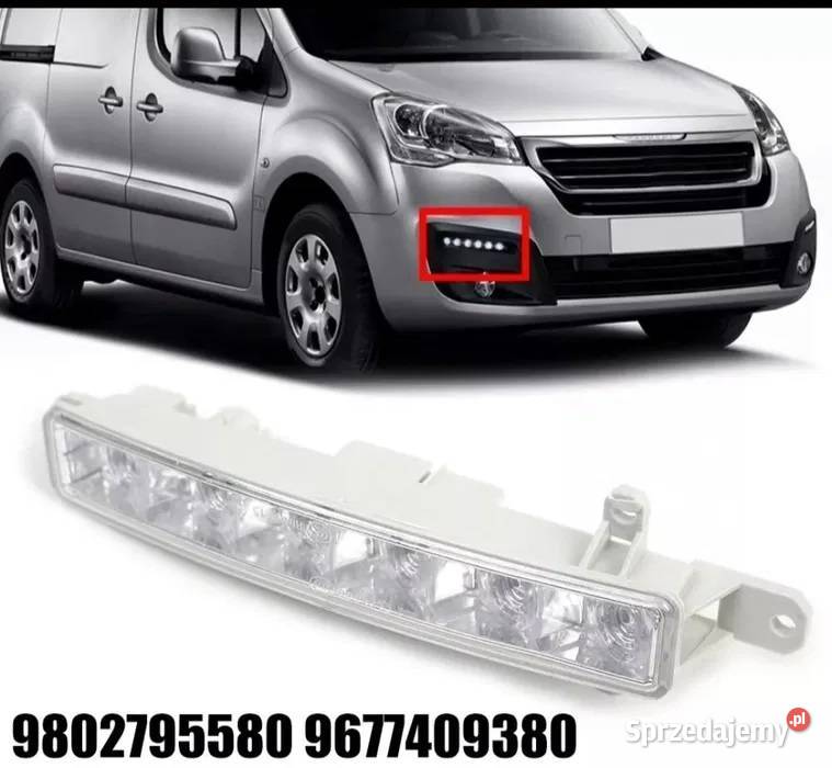 Światła lampy do jazdy dziennej LED DRL Citroen Wieruszów