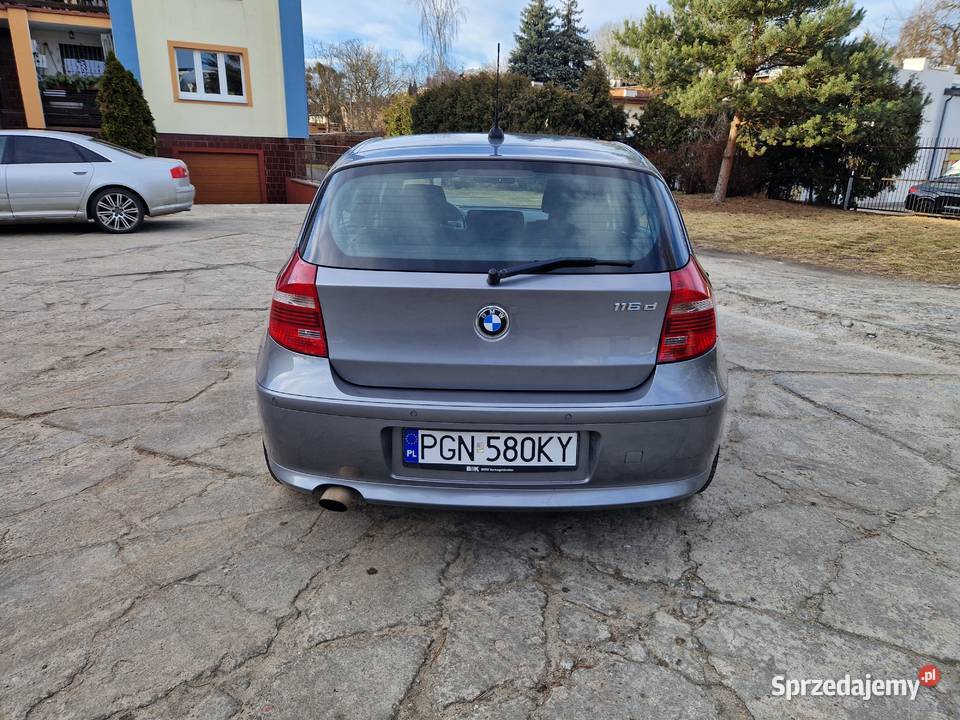 BMW 116 20 Diesel stan Bogate wyposażenie czujnik zmierzchu Bydgoszcz
