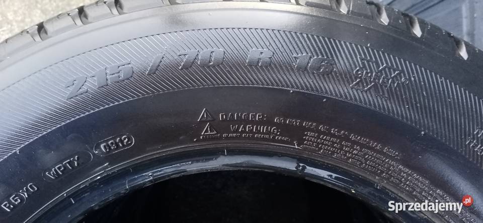 Komplet letnich opon Michelin 215 70 R16 70 Samochodowe Gorzyczki