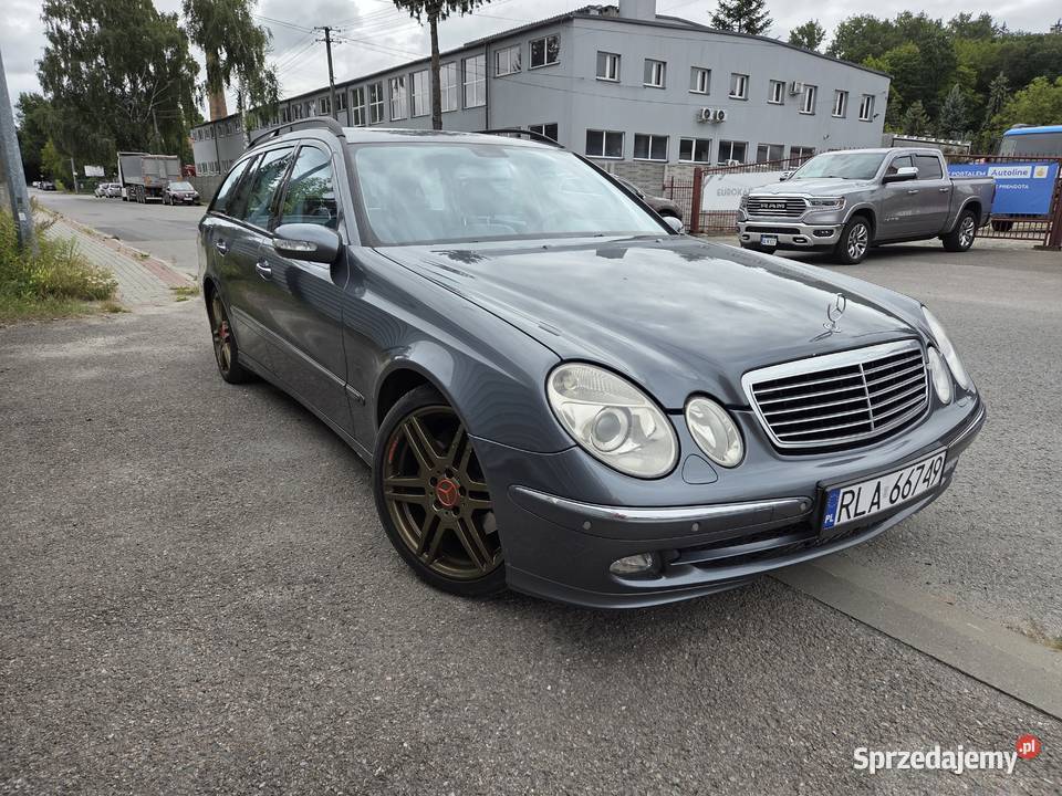 Mercedes E320 CDI W211 Kombi AMG Avantgarde wielofunkcyjna kierownica Łańcut sprzedam