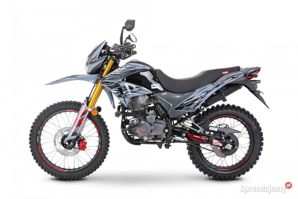 Czerwony Motocykl ROMET CRS 250cc 9 99900 Motocykle, skutery, quady Wrocław