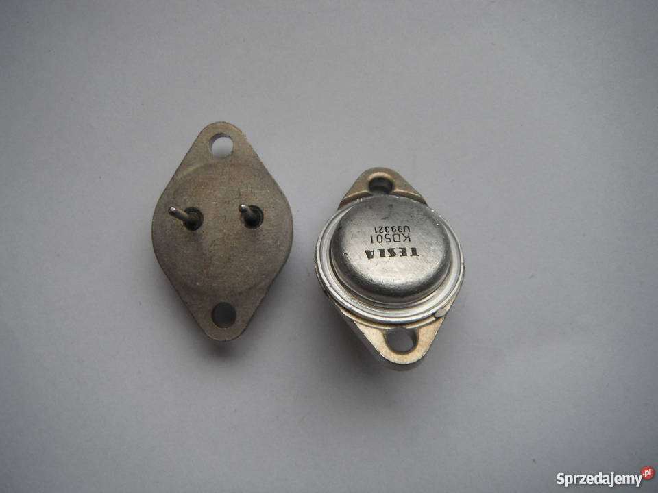 Tranzystor KD 501 Tesla parowane kd501 Nowe Chlewiska