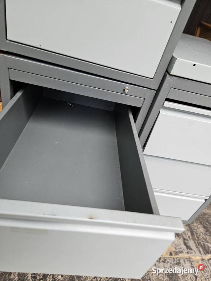 szafa metalowa warsztatowa szuflady szer 42 Wyszecino